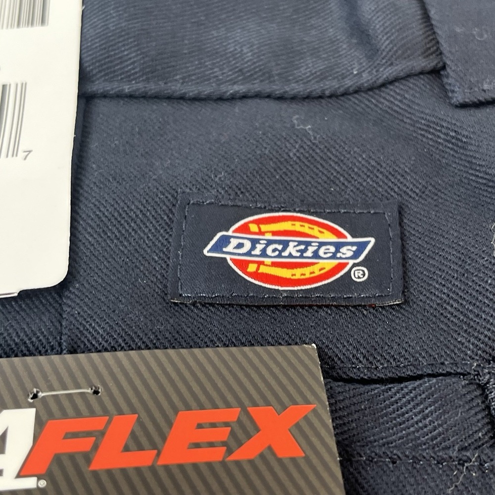 Dickies 874 Mens 34x32 Navy Work Pants Original Fit Flex Straight NWT - Picture 8 of 10